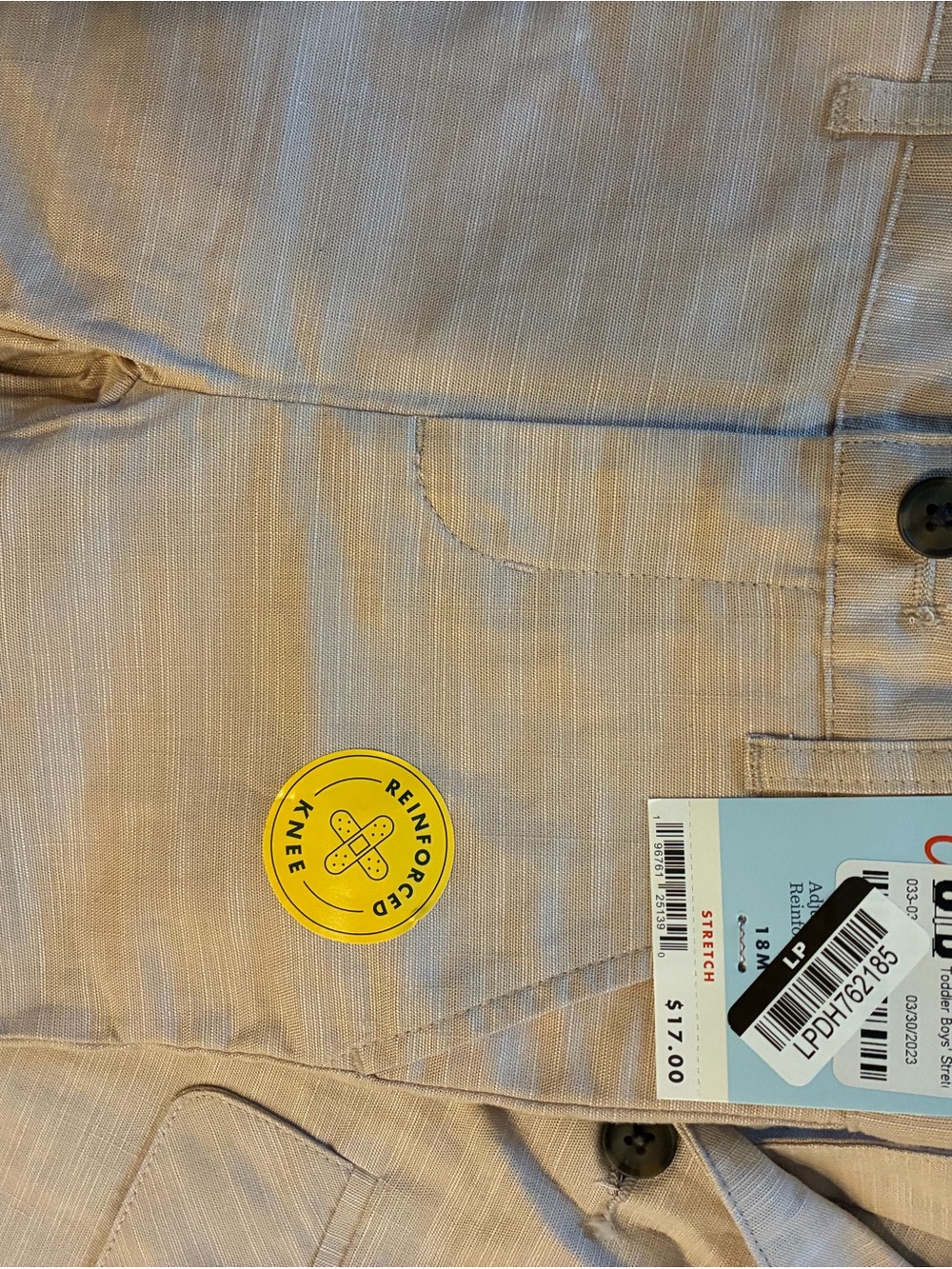Cat & Jack Toddler Boys Beige Suit 18 month - Picture 3 of 4